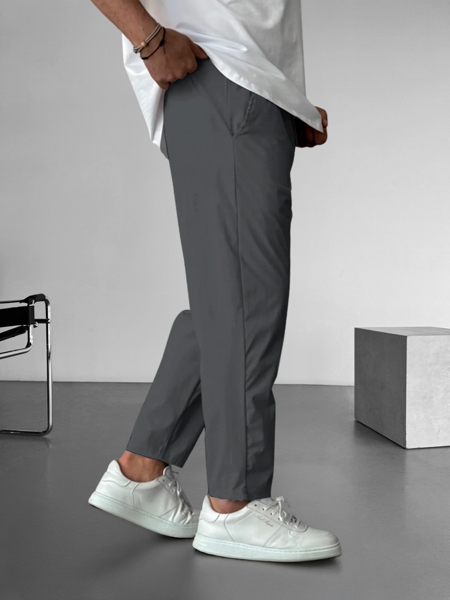 Edo - Essential Tapered Drawstring Trousers
