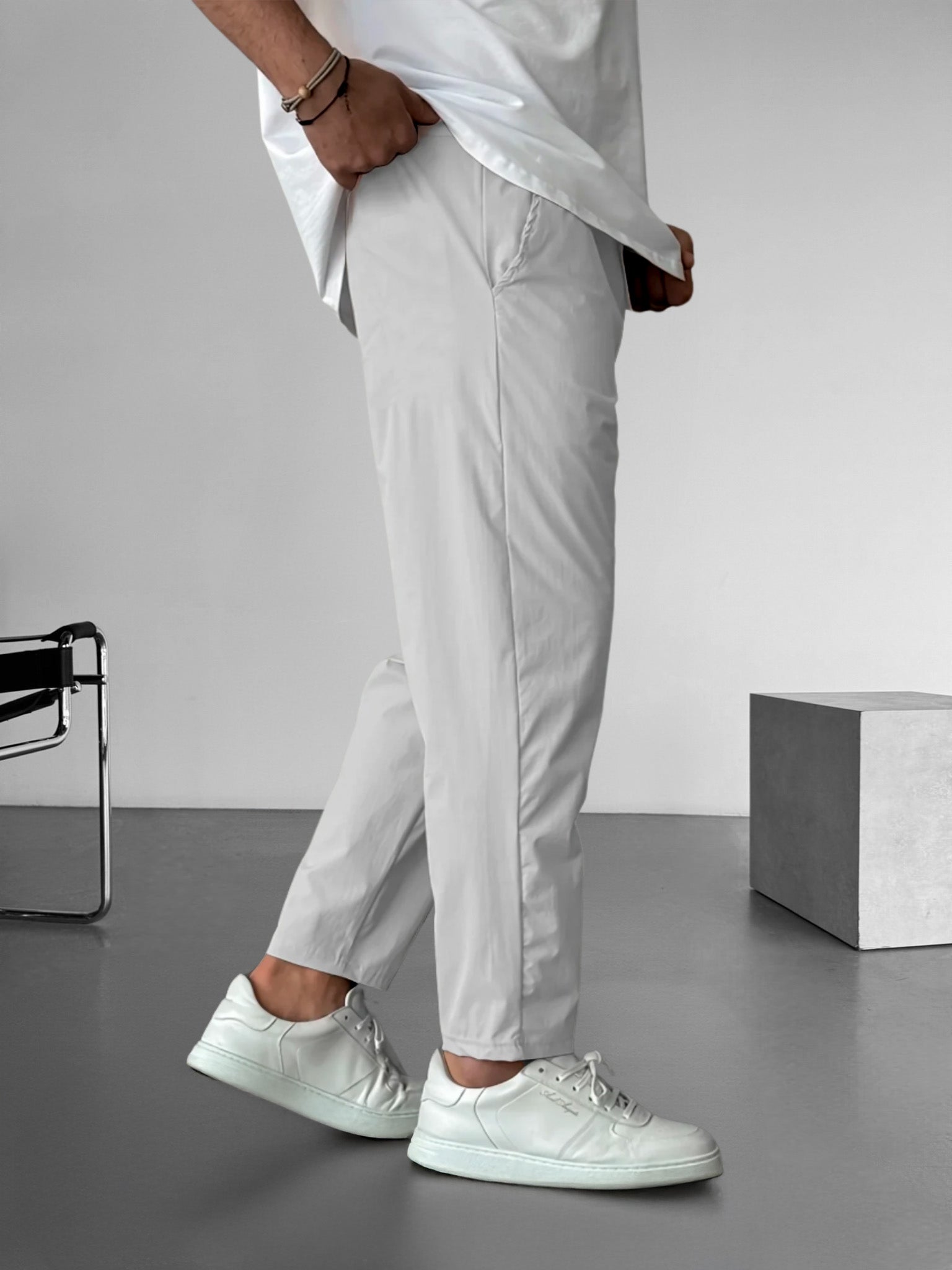 Edo - Essential Tapered Drawstring Trousers