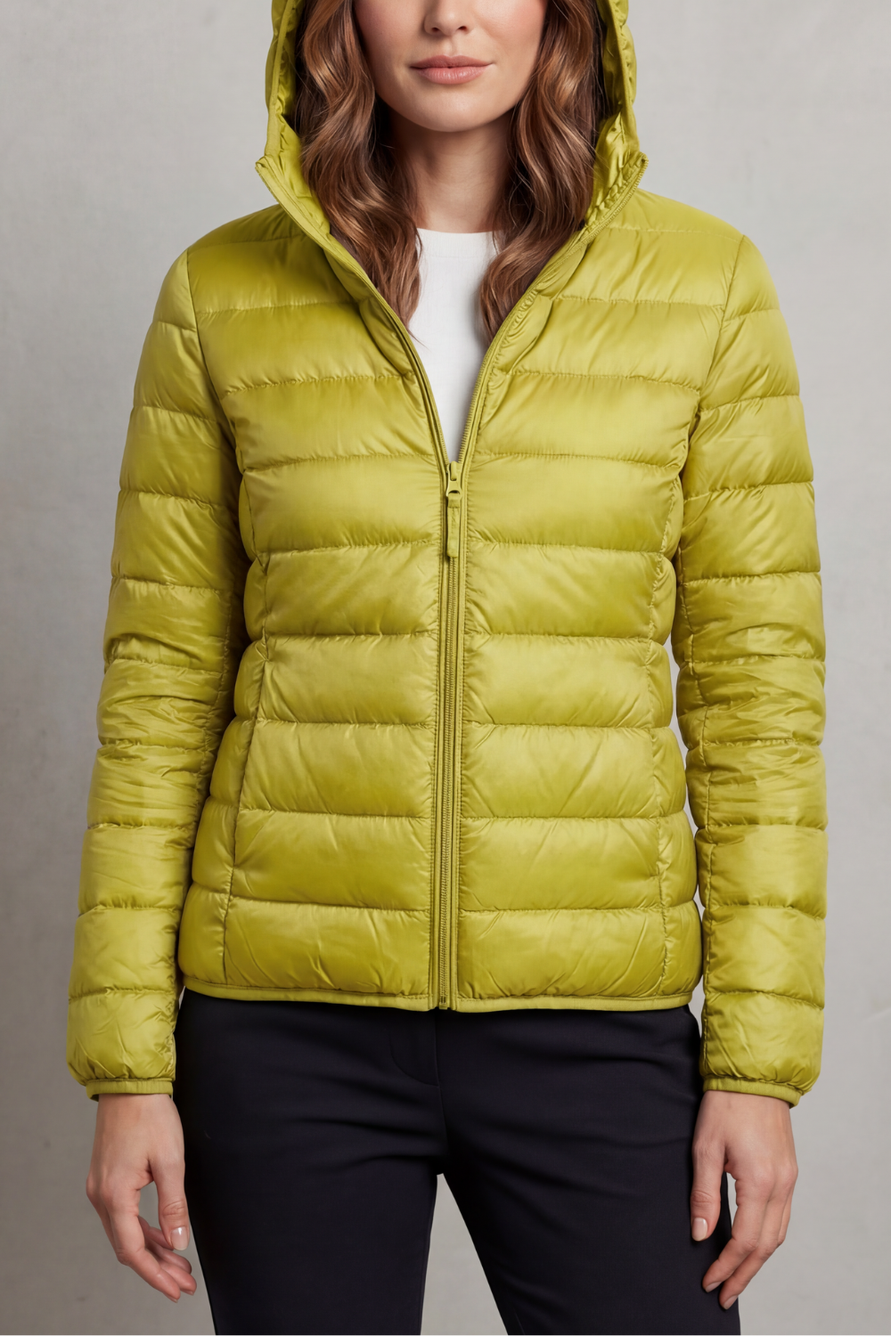 Women's Lightweight Packable Hooded Puffer Jacket - Aela