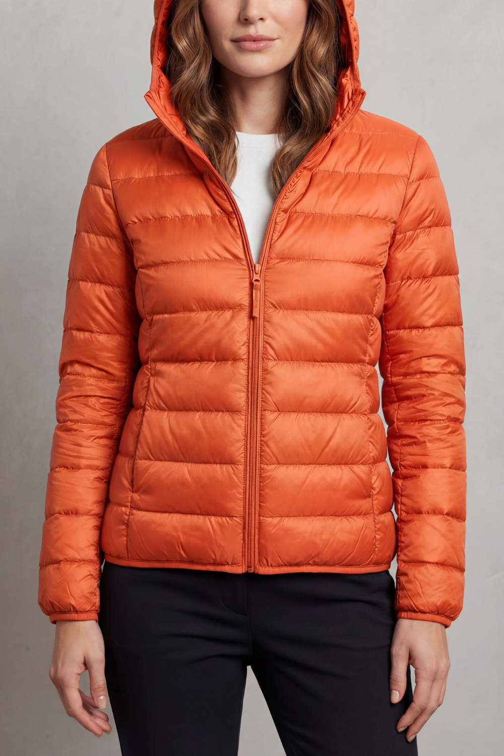 Women's Lightweight Packable Hooded Puffer Jacket - Aela