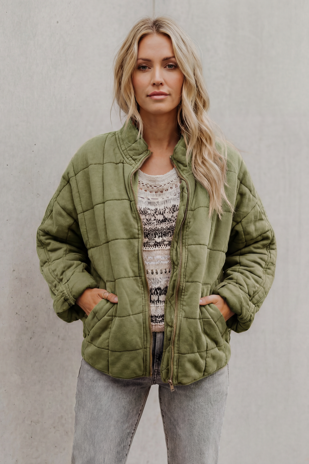 Women's Cozy Quilted Everyday Jacket - Ashwell