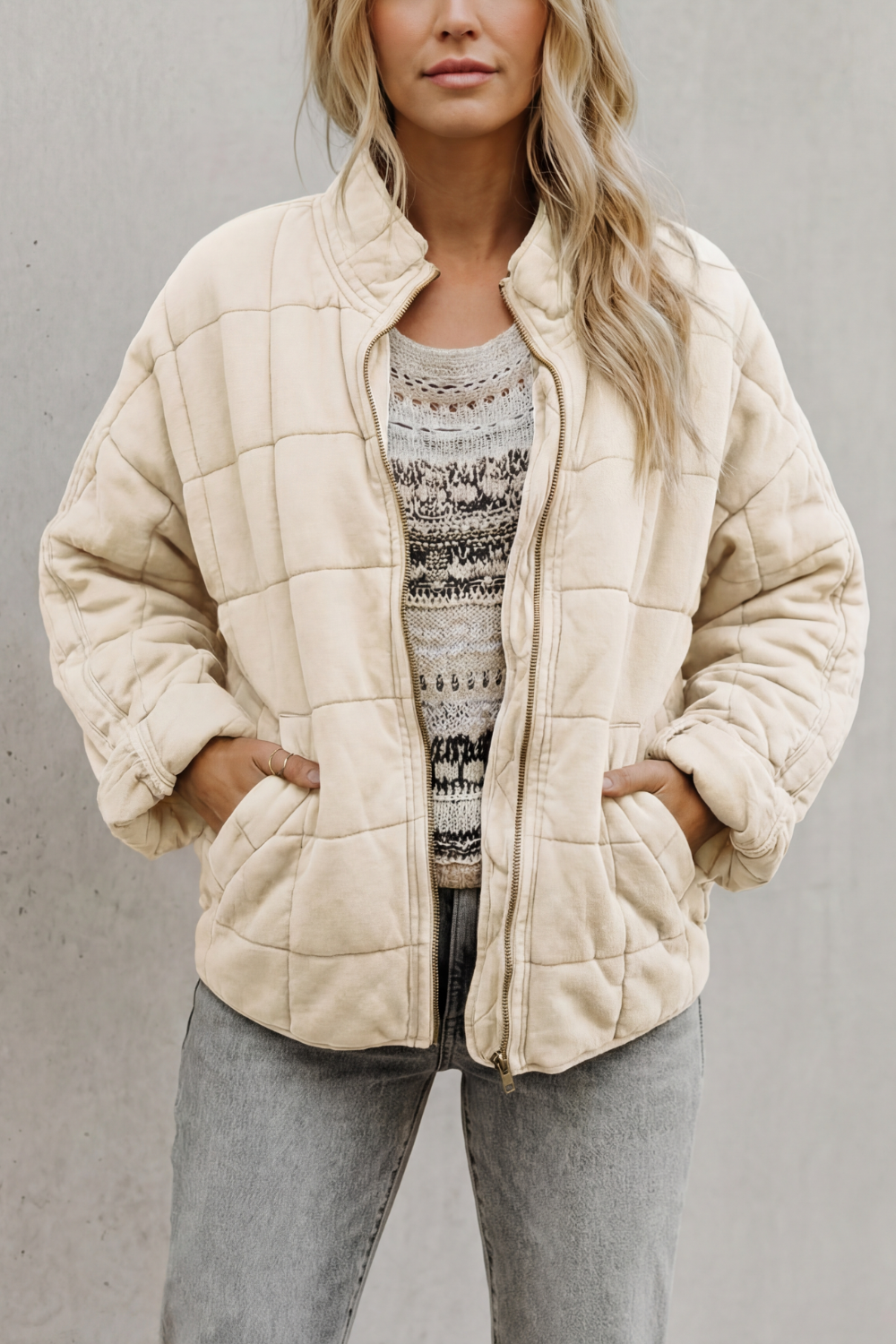 Women's Cozy Quilted Everyday Jacket - Ashwell