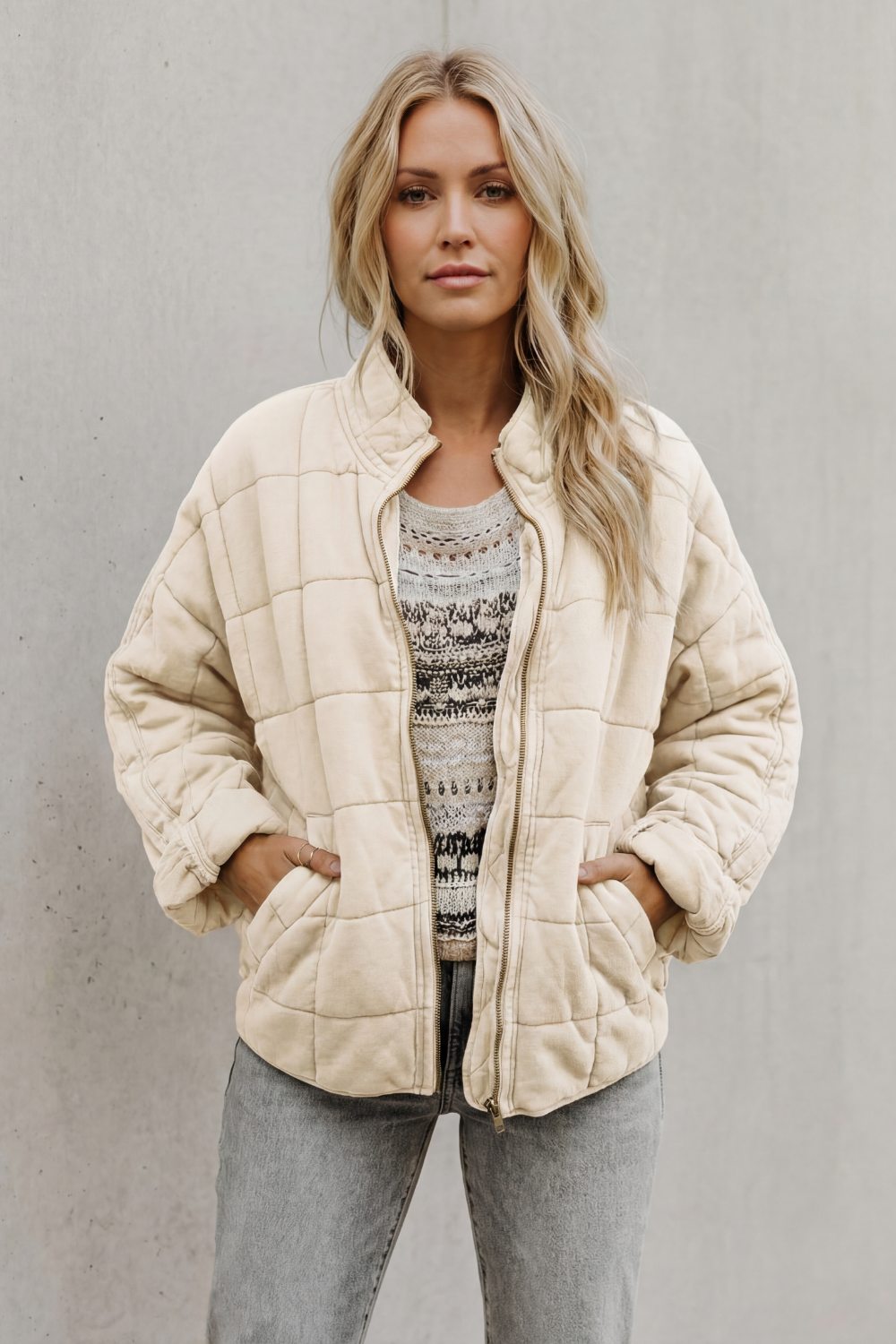Women's Cozy Quilted Everyday Jacket - Ashwell