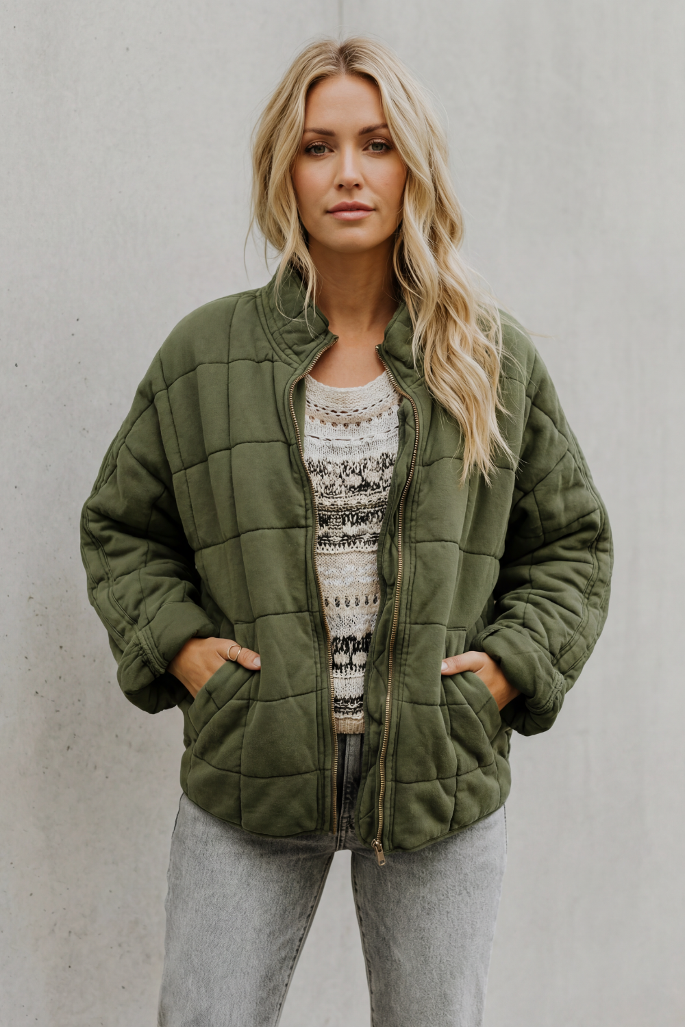 Women's Cozy Quilted Everyday Jacket - Ashwell