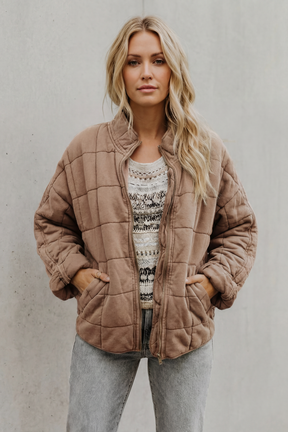 Women's Cozy Quilted Everyday Jacket - Ashwell