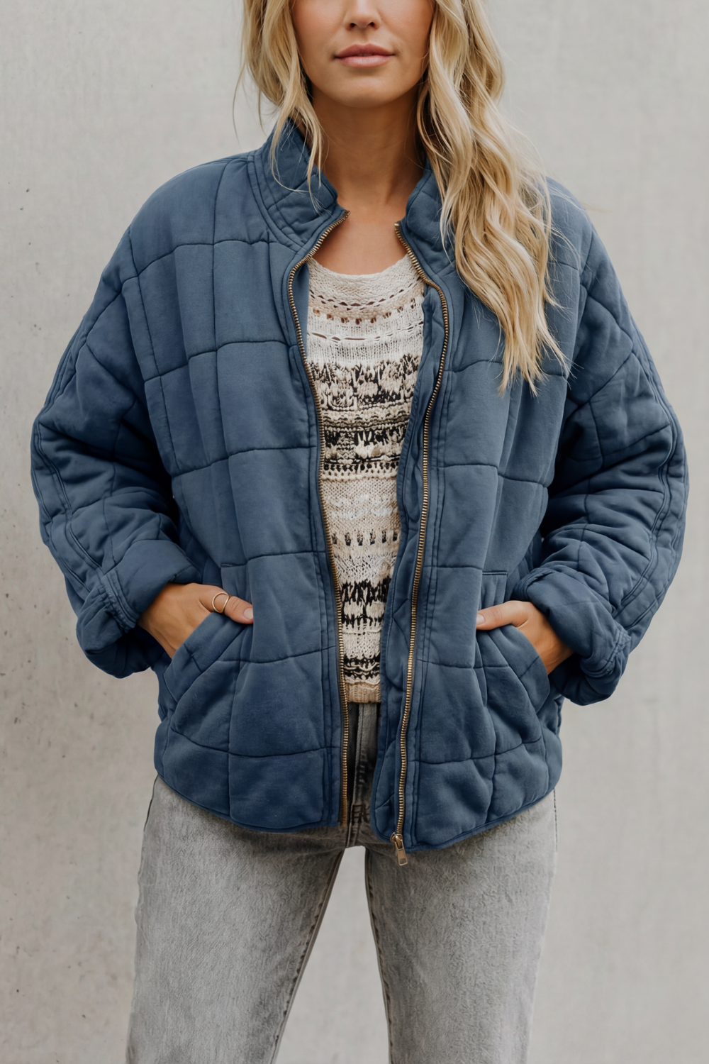 Women's Cozy Quilted Everyday Jacket - Ashwell