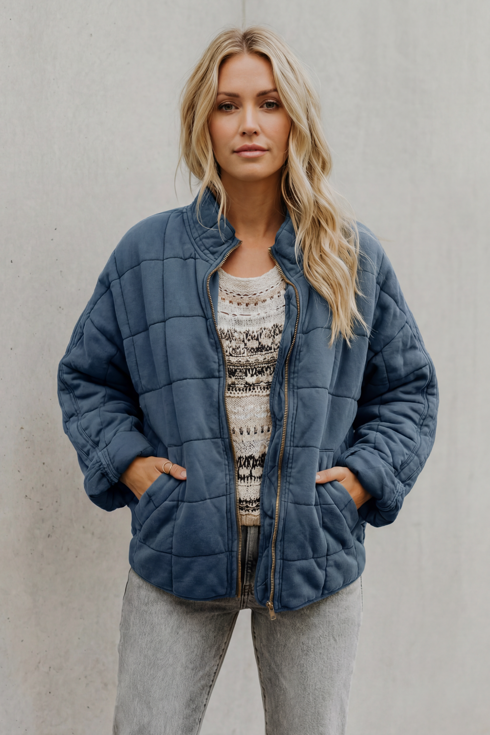 Women's Cozy Quilted Everyday Jacket - Ashwell