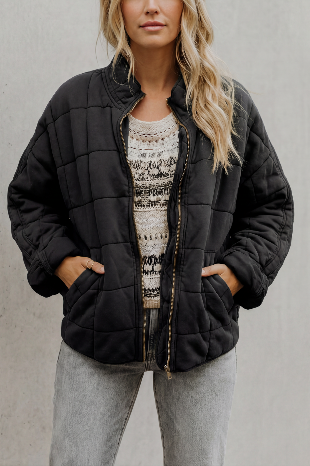 Women's Cozy Quilted Everyday Jacket - Ashwell