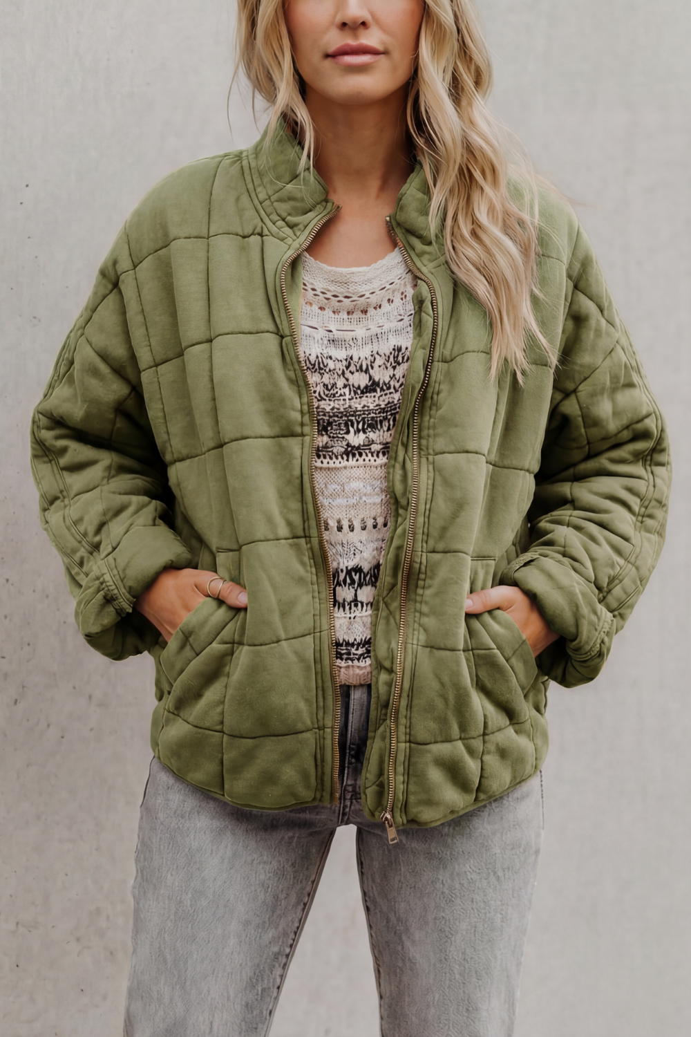 Women's Cozy Quilted Everyday Jacket - Ashwell