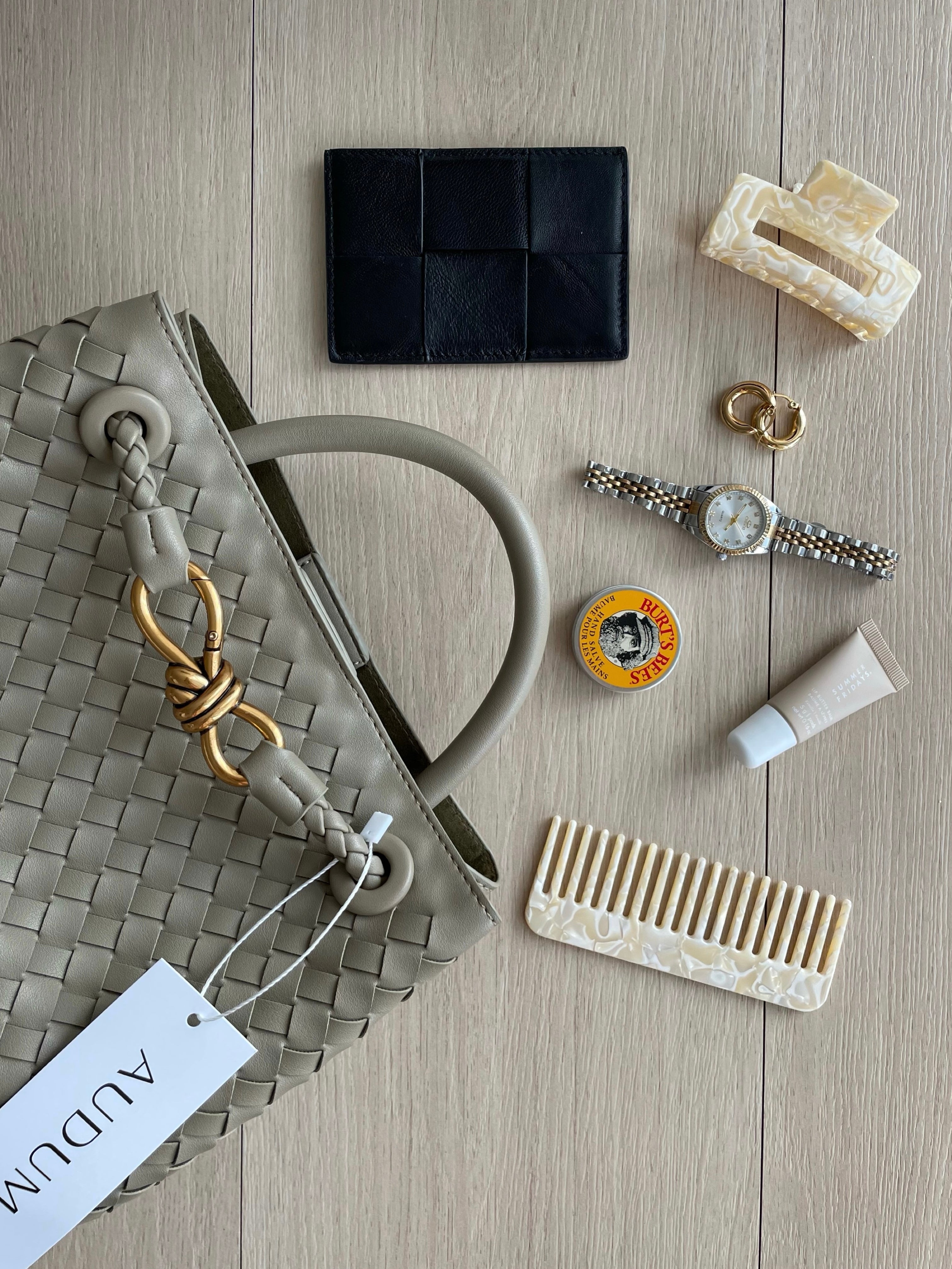 Small Woven Tote | Brielle