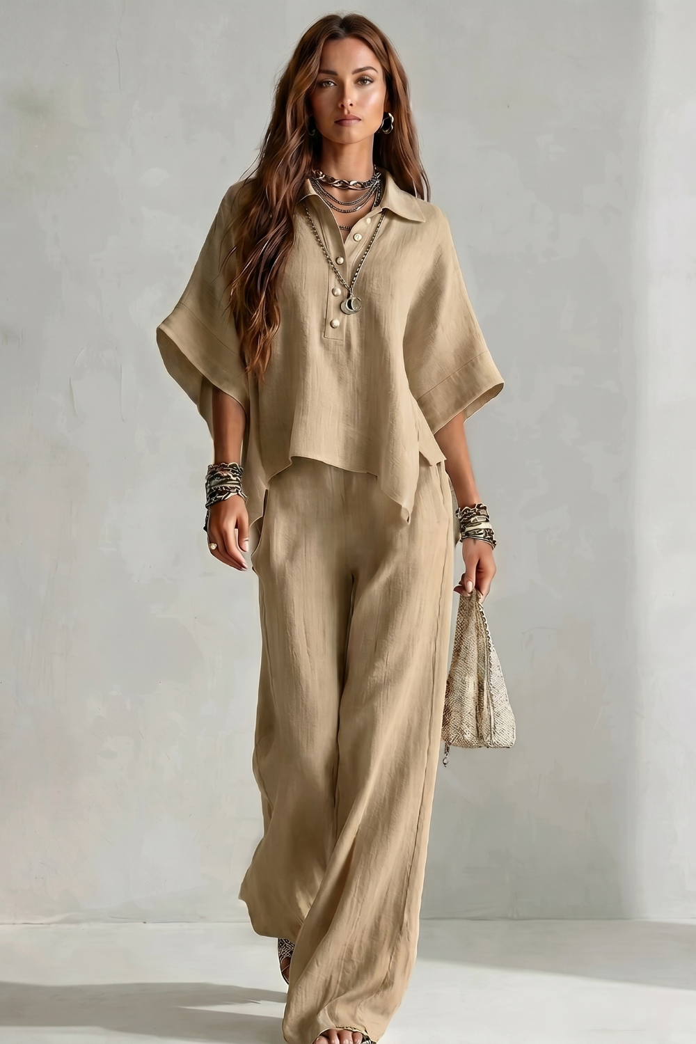 Yellow colorway, full-length view
