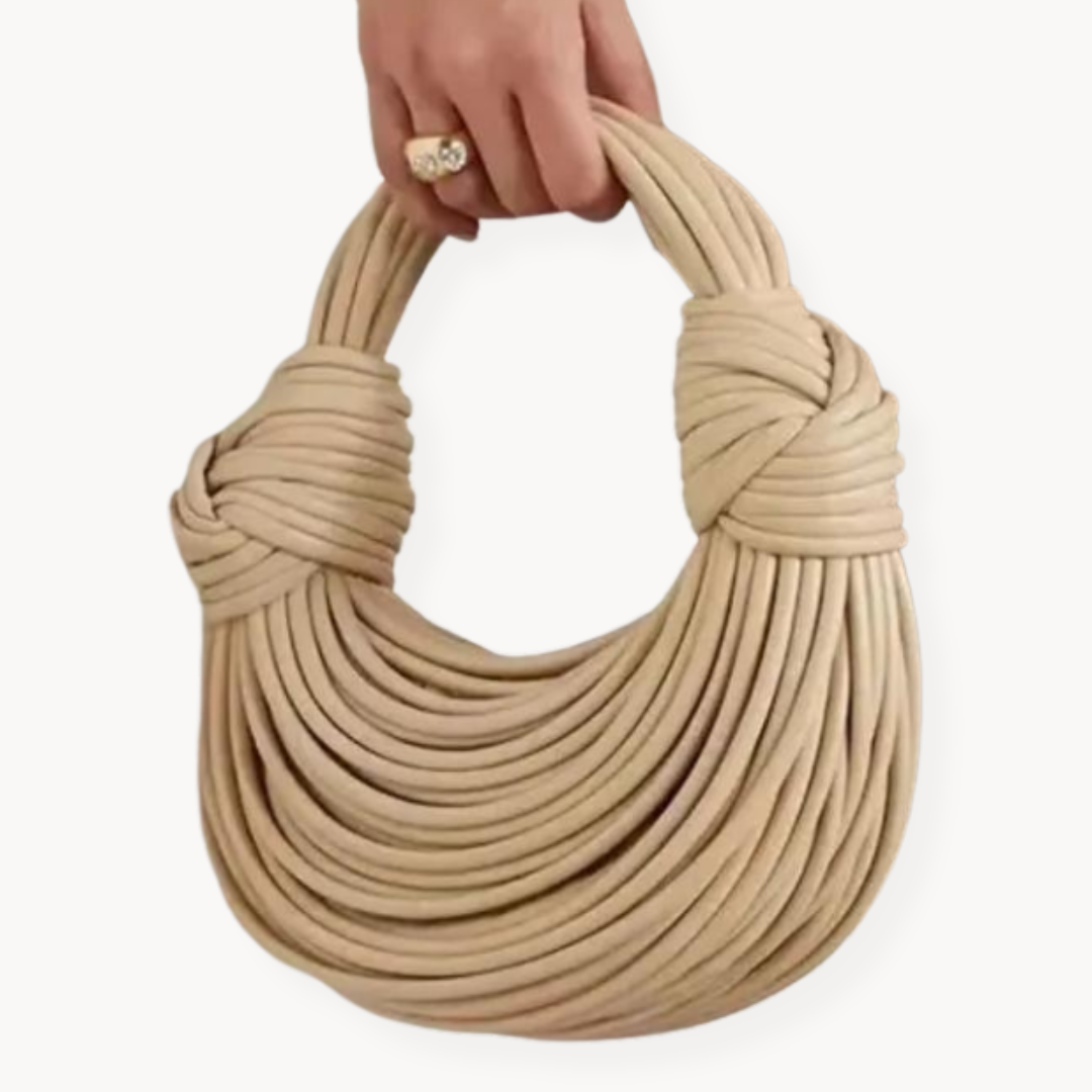 Vegan Leather Tote Bag with Knotted Detail | Sanctuary