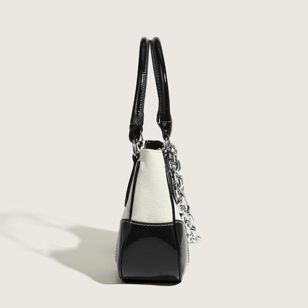 Canvas Crossbody Bag with Detachable Strap | Laoise