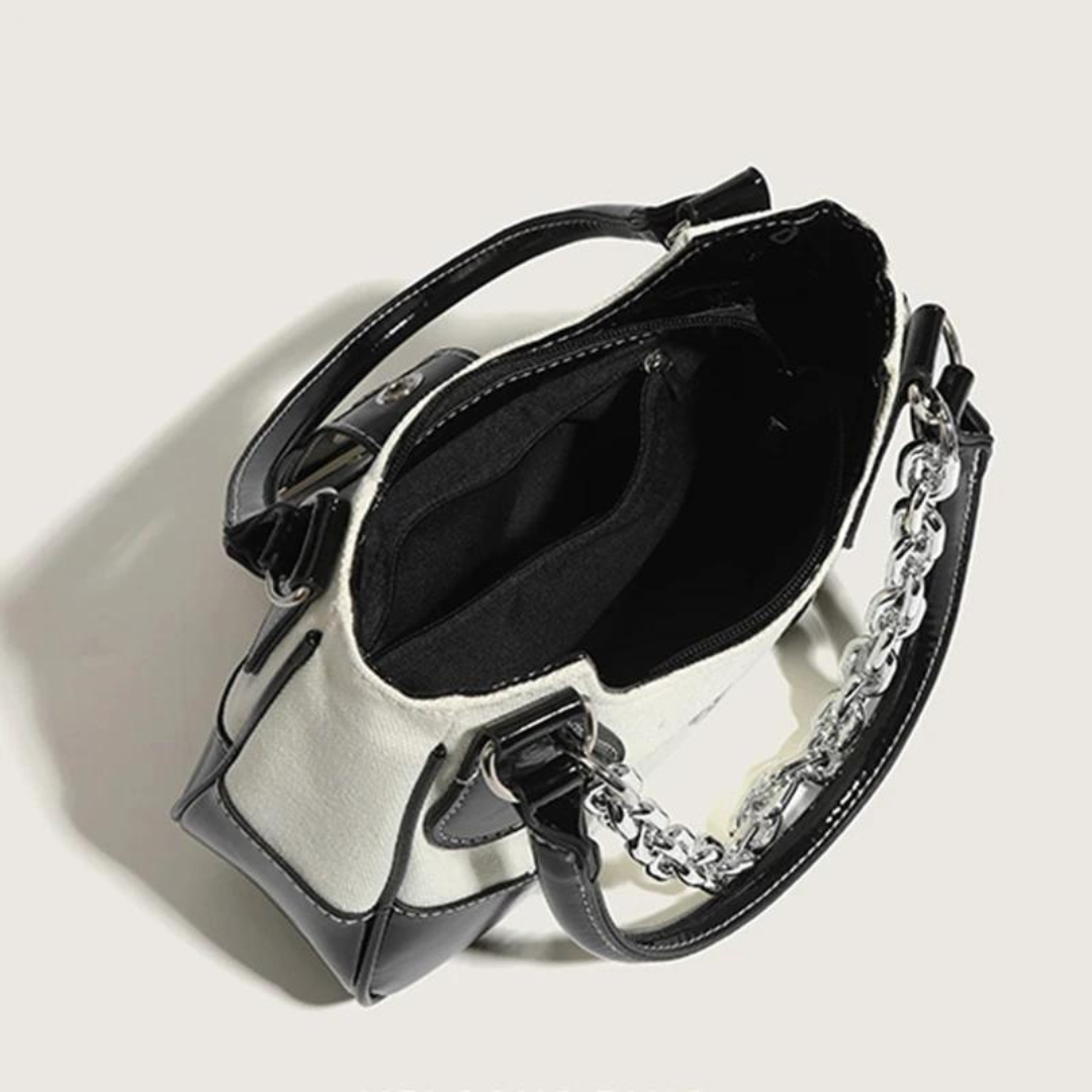 Canvas Crossbody Bag with Detachable Strap | Laoise