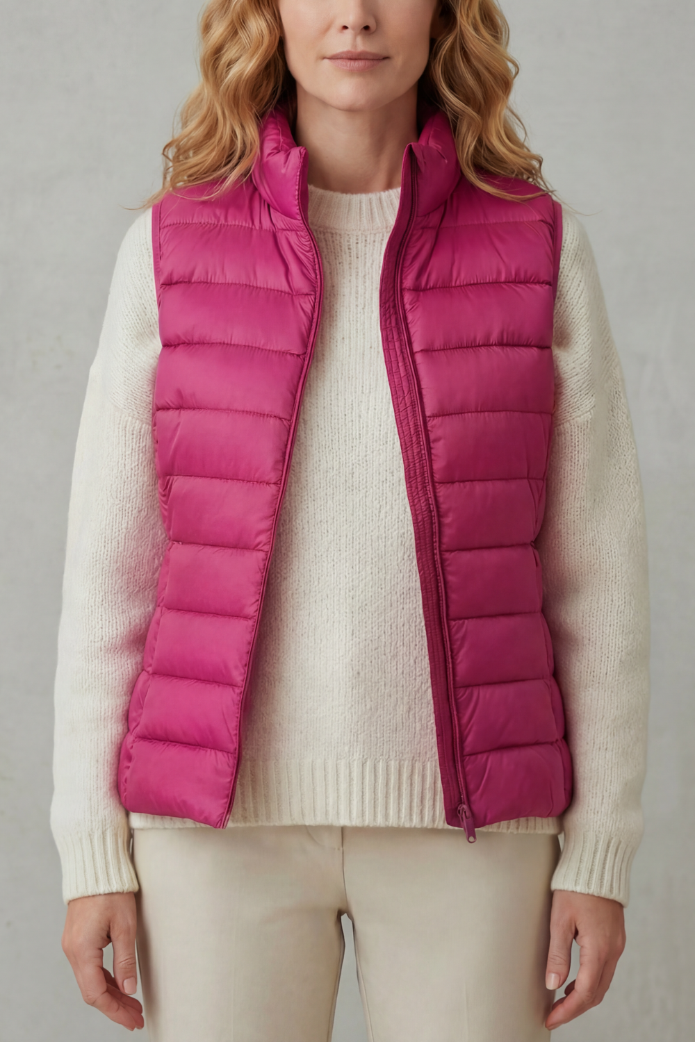Women's Lightweight Layering Puffer Vest - Belgrave
