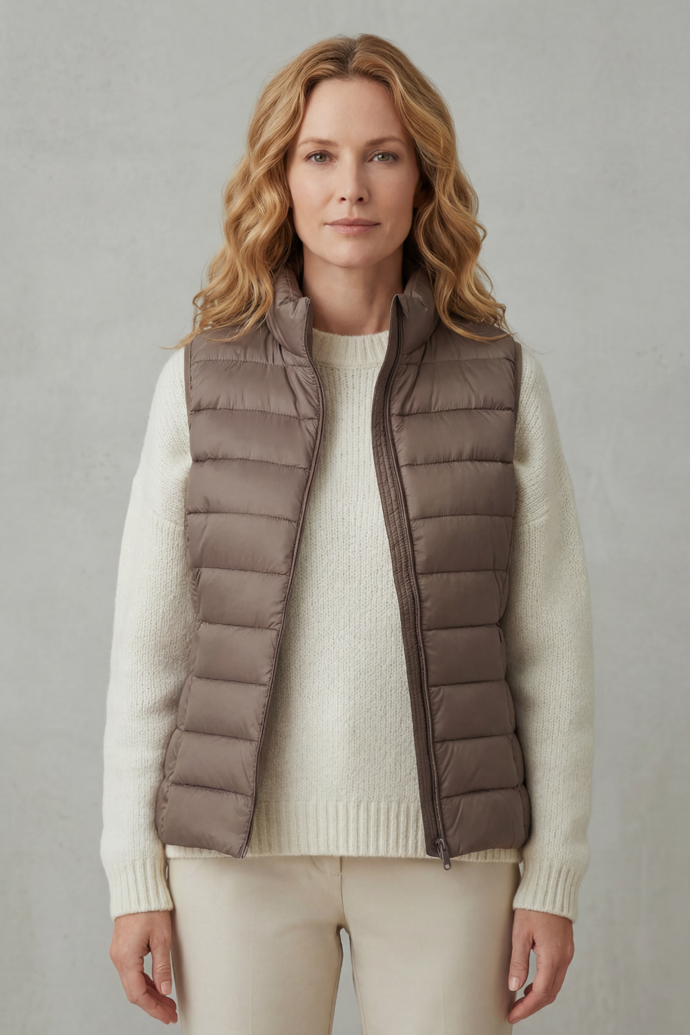Women's Lightweight Layering Puffer Vest - Belgrave