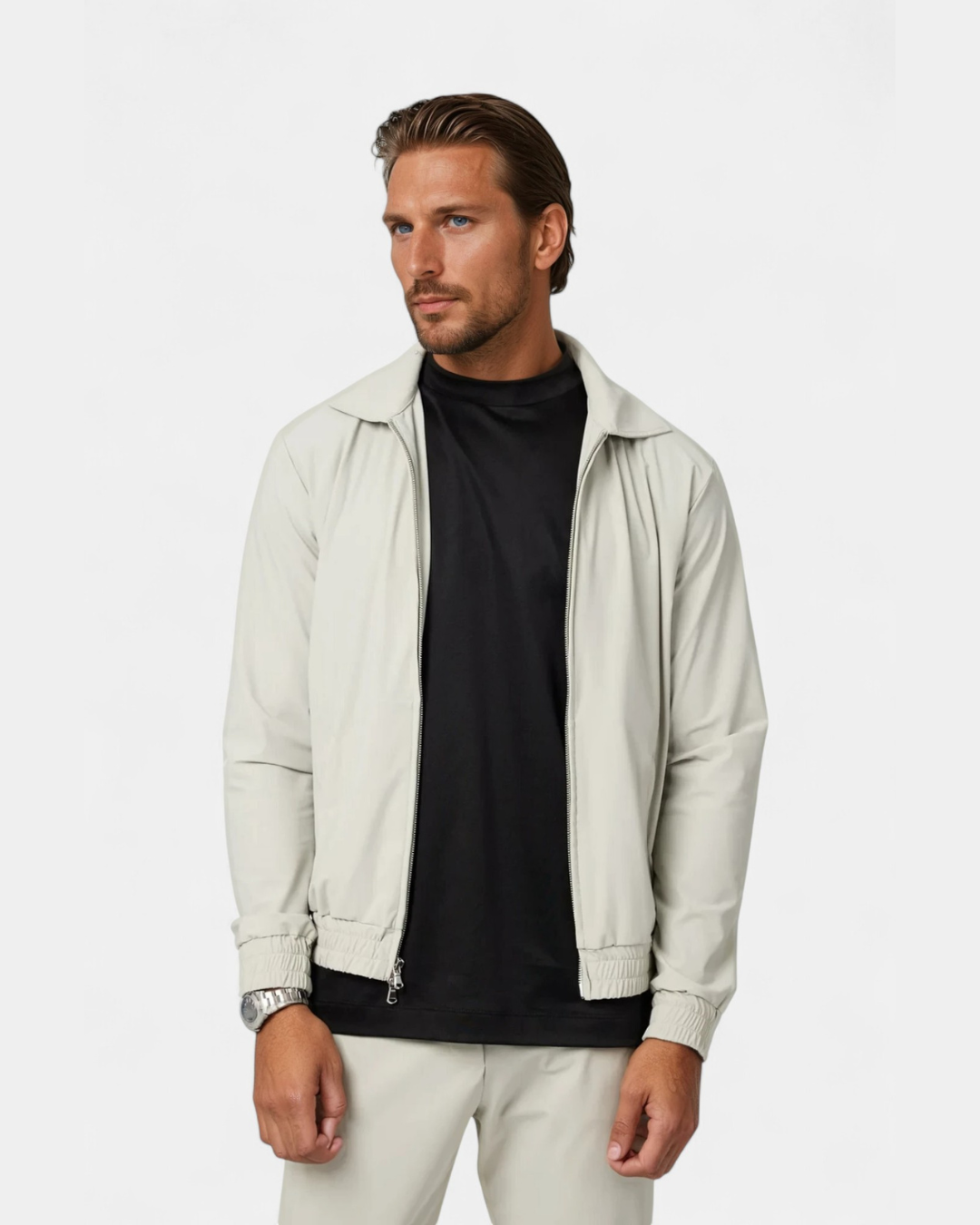 Marbella Tech Suit - Ice Gray