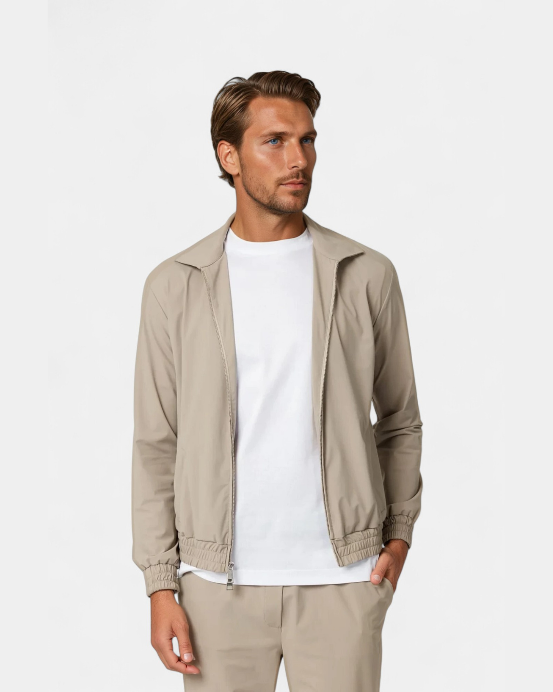 Marbella Tech Suit - Cream