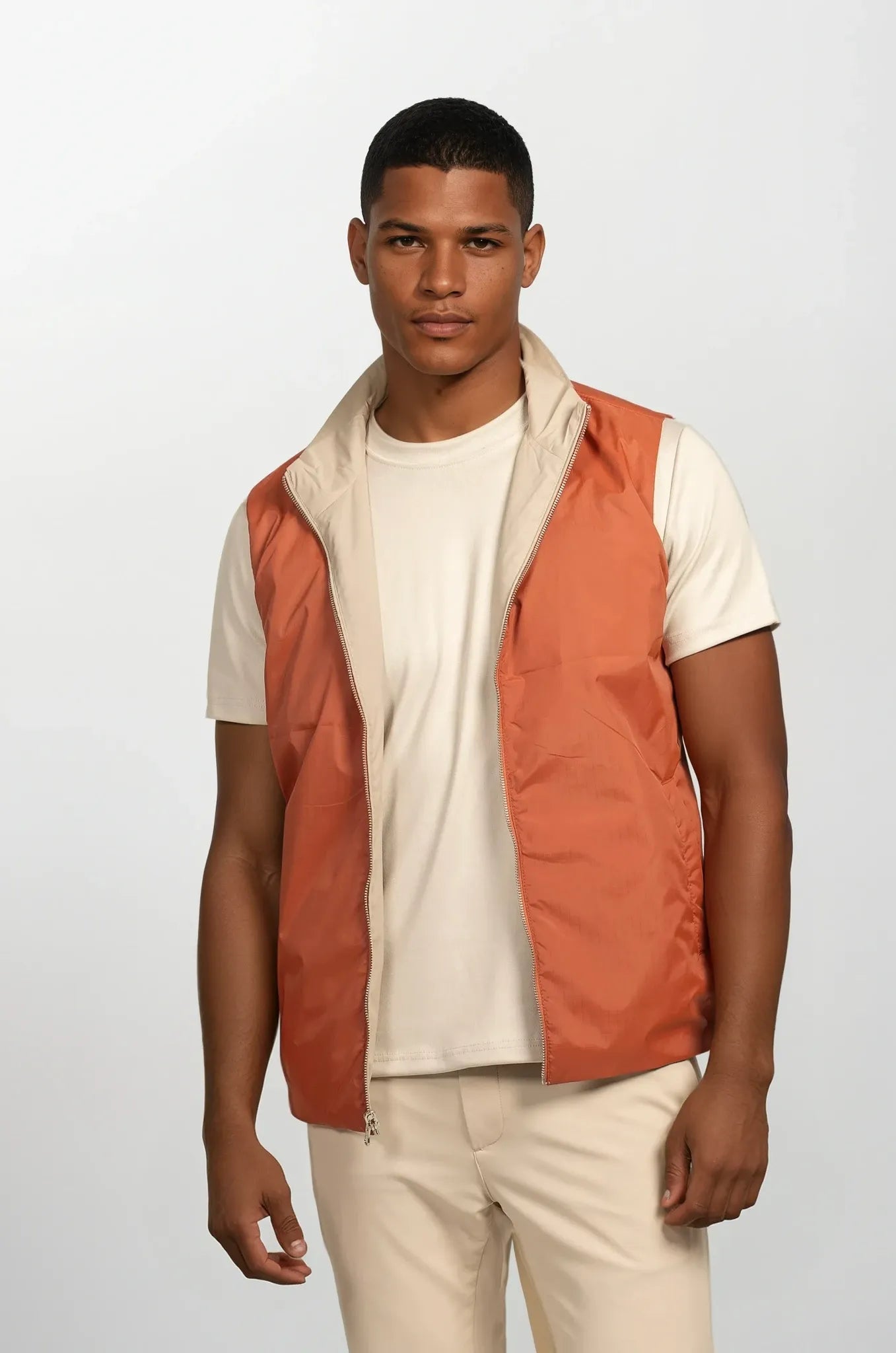 Ovaro Tweezijdig Bodywarmer - Oranje