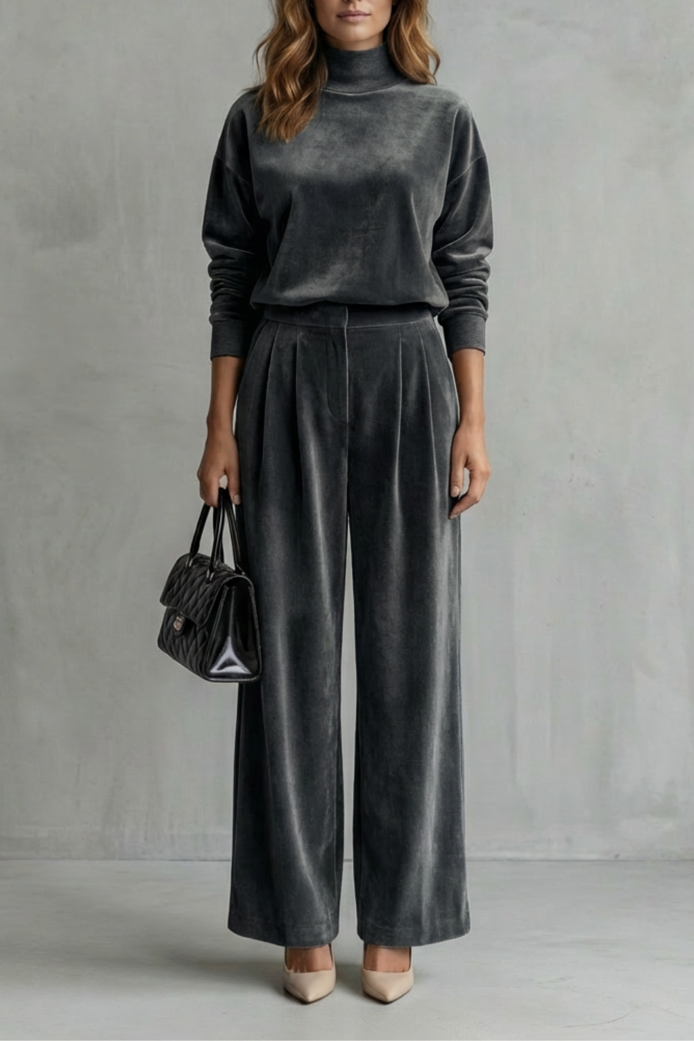 Dark Gray colorway, full-length view