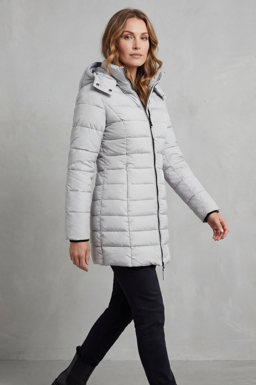 Women's Cozy Quilted Puffer Coat - Haworth
