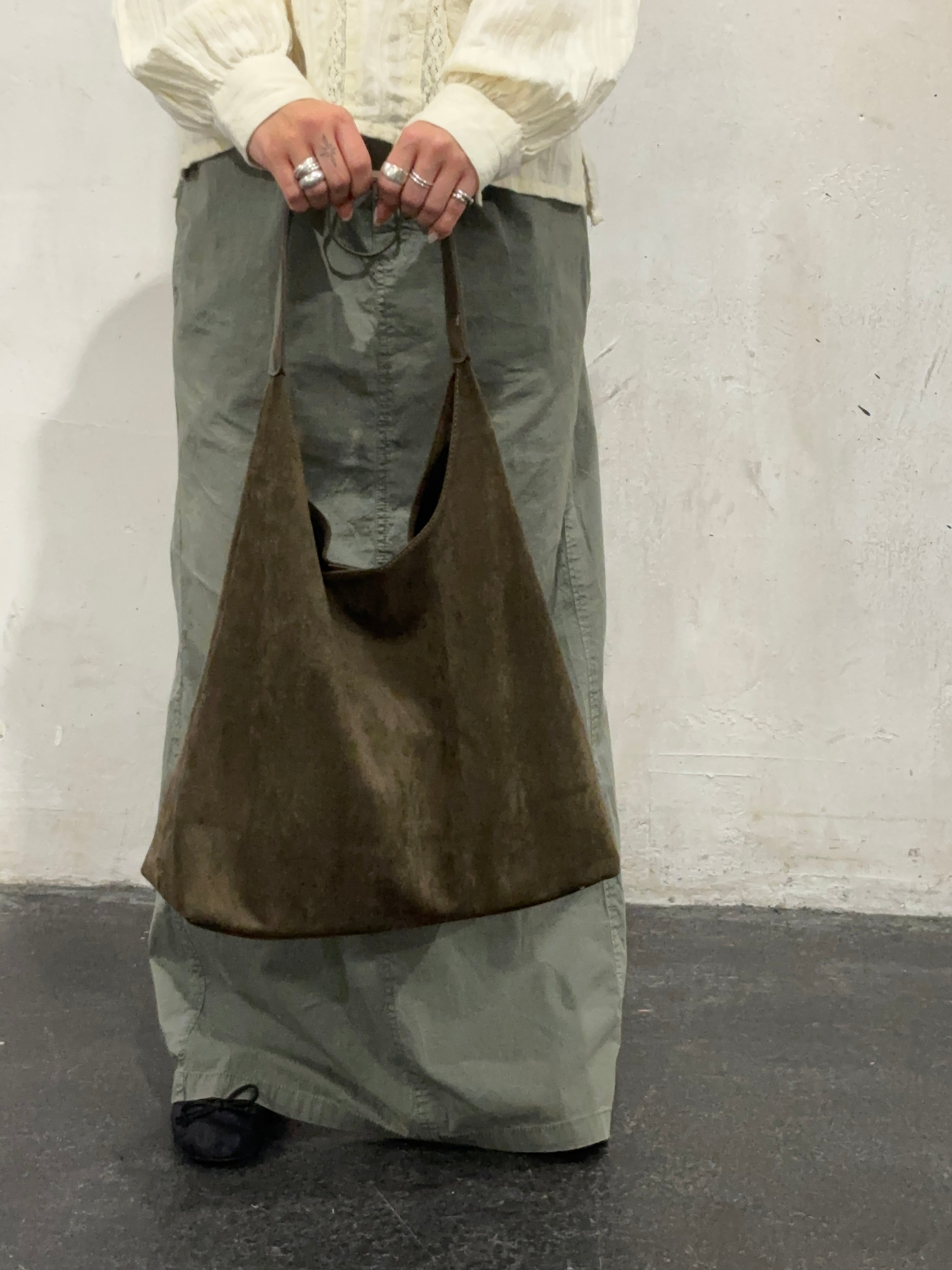 Suede Everyday Tote | Quinn