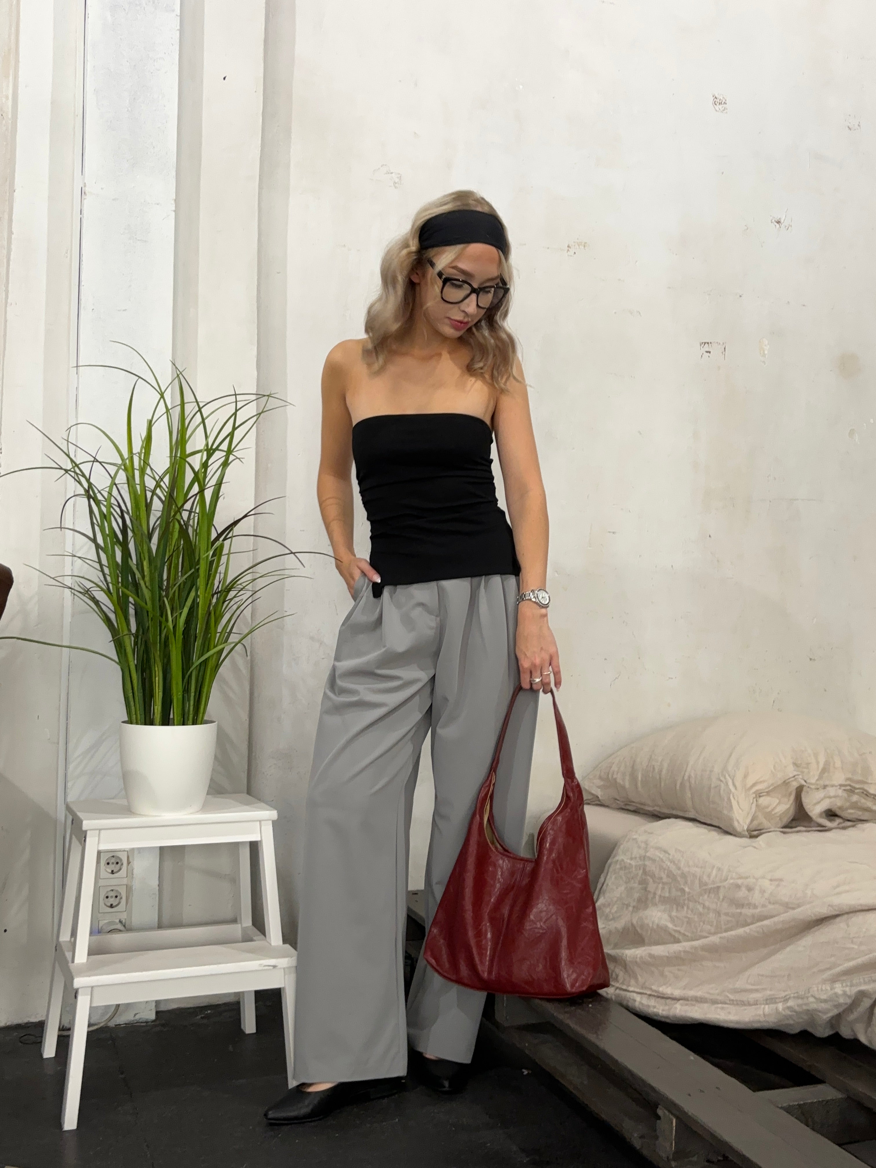 Vintage-Inspired Distressed Leather Tote | Aurelia