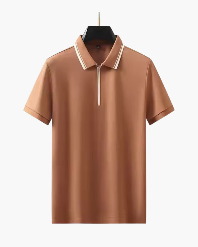 Premium Zip Polo