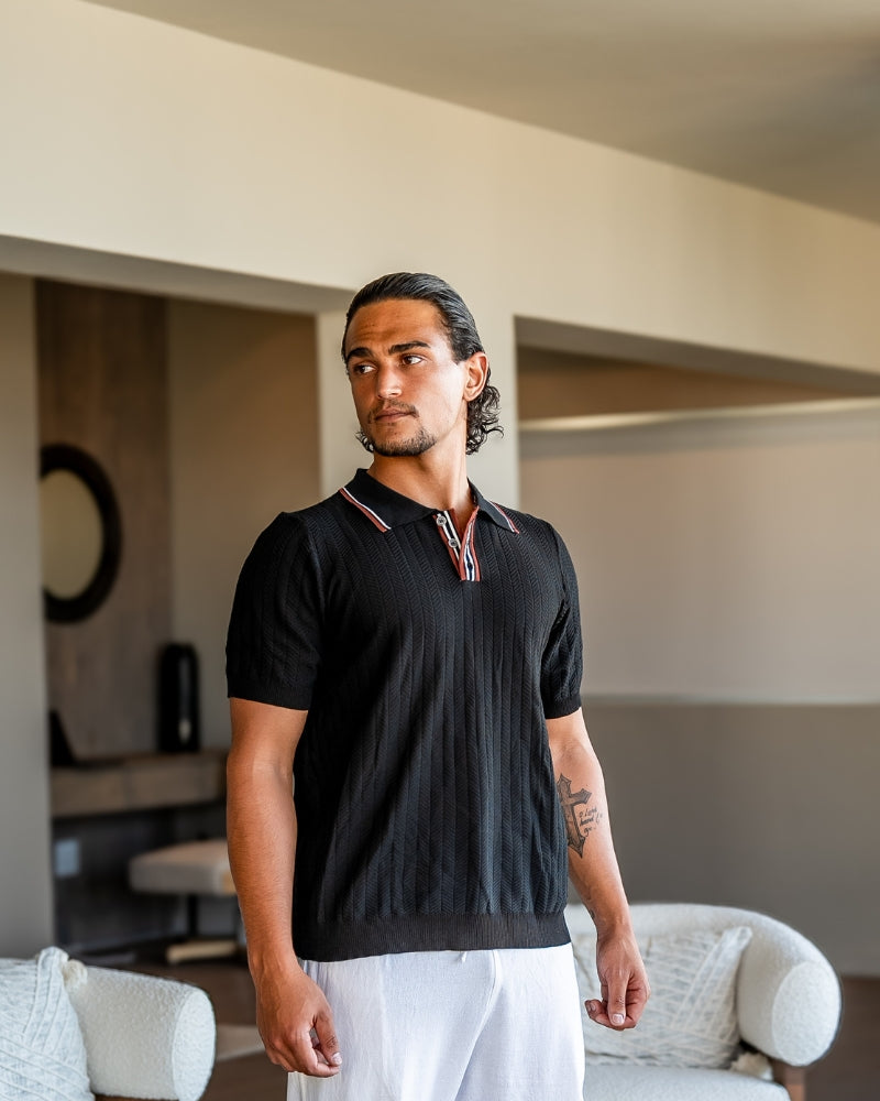 Premium Spark Knit Polo