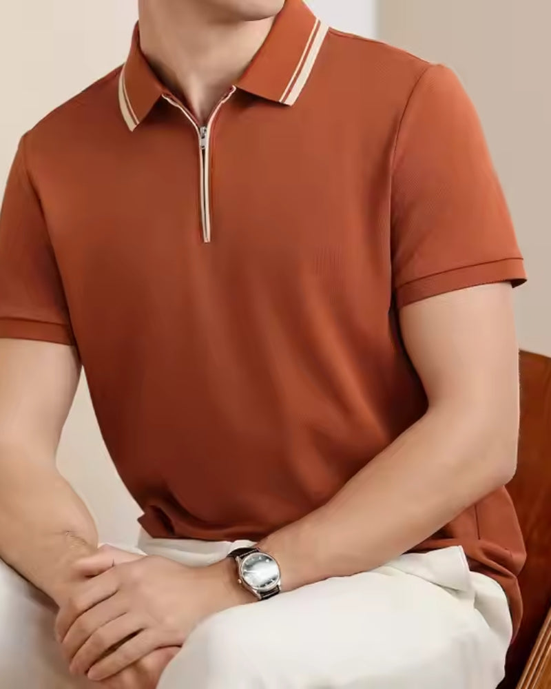 Premium Zip Polo