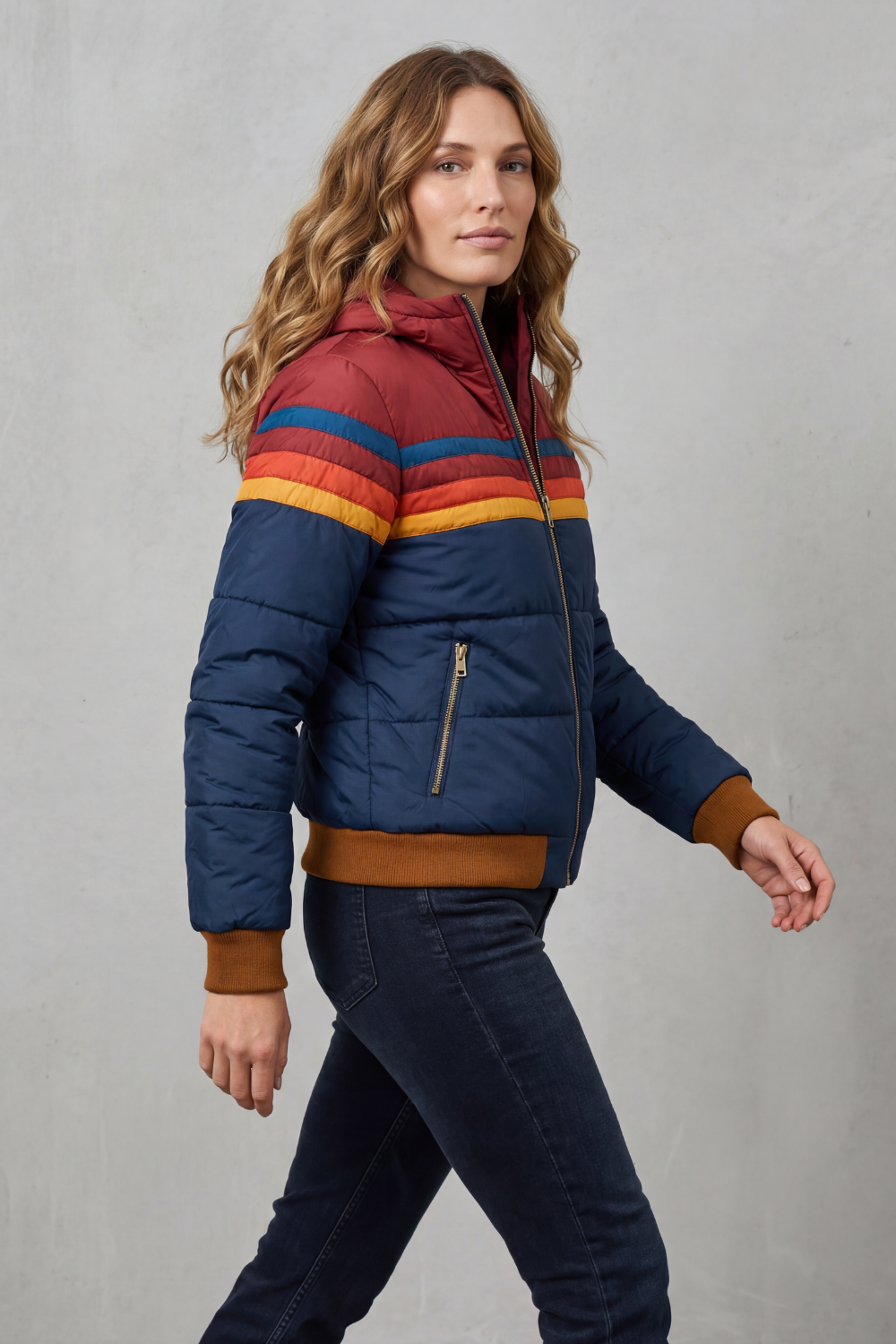Women's Rain Jacket - Waterproof and Cozy - Kensley