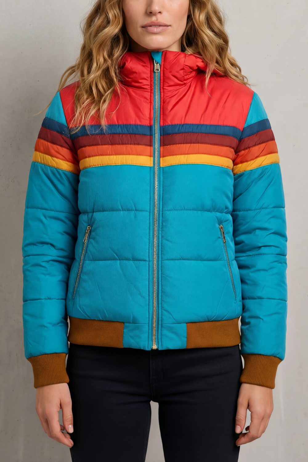 Women's Rain Jacket - Waterproof and Cozy - Kensley