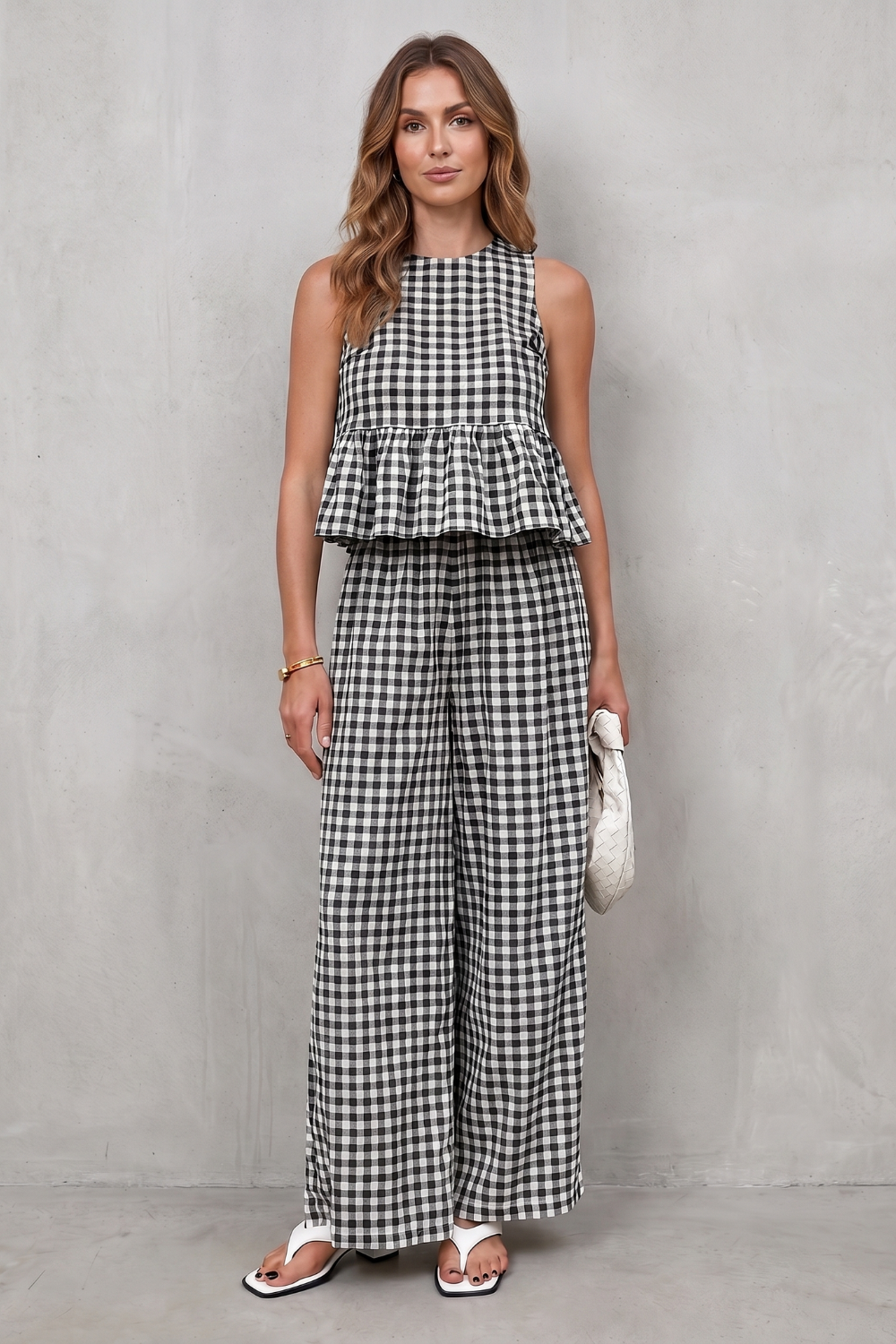 Black colorway, full-length view
