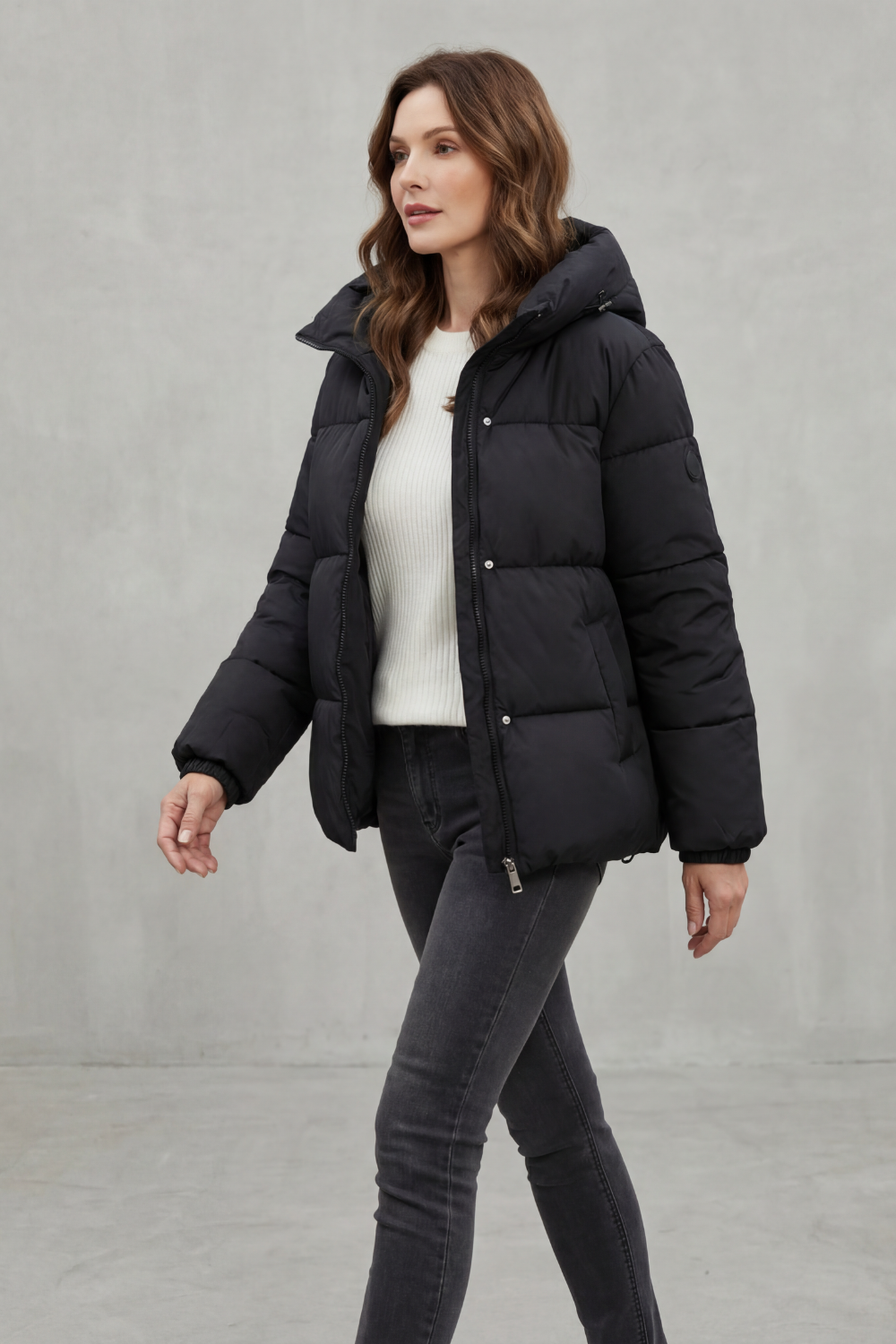 Women's Cozy Quilted Puffer Jacket - Marlivette