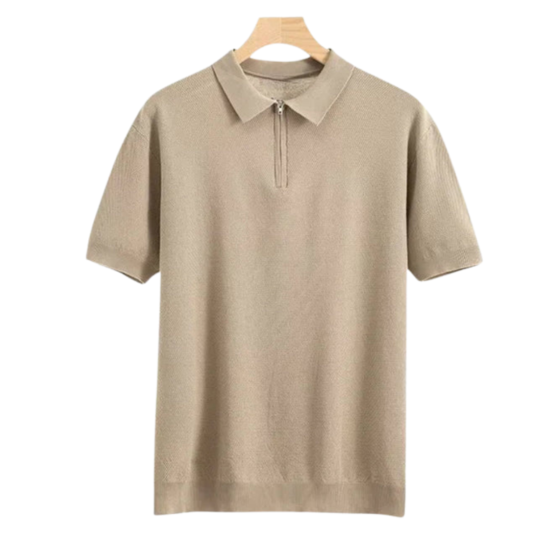 Klyne Ibiza Zip Up Polo