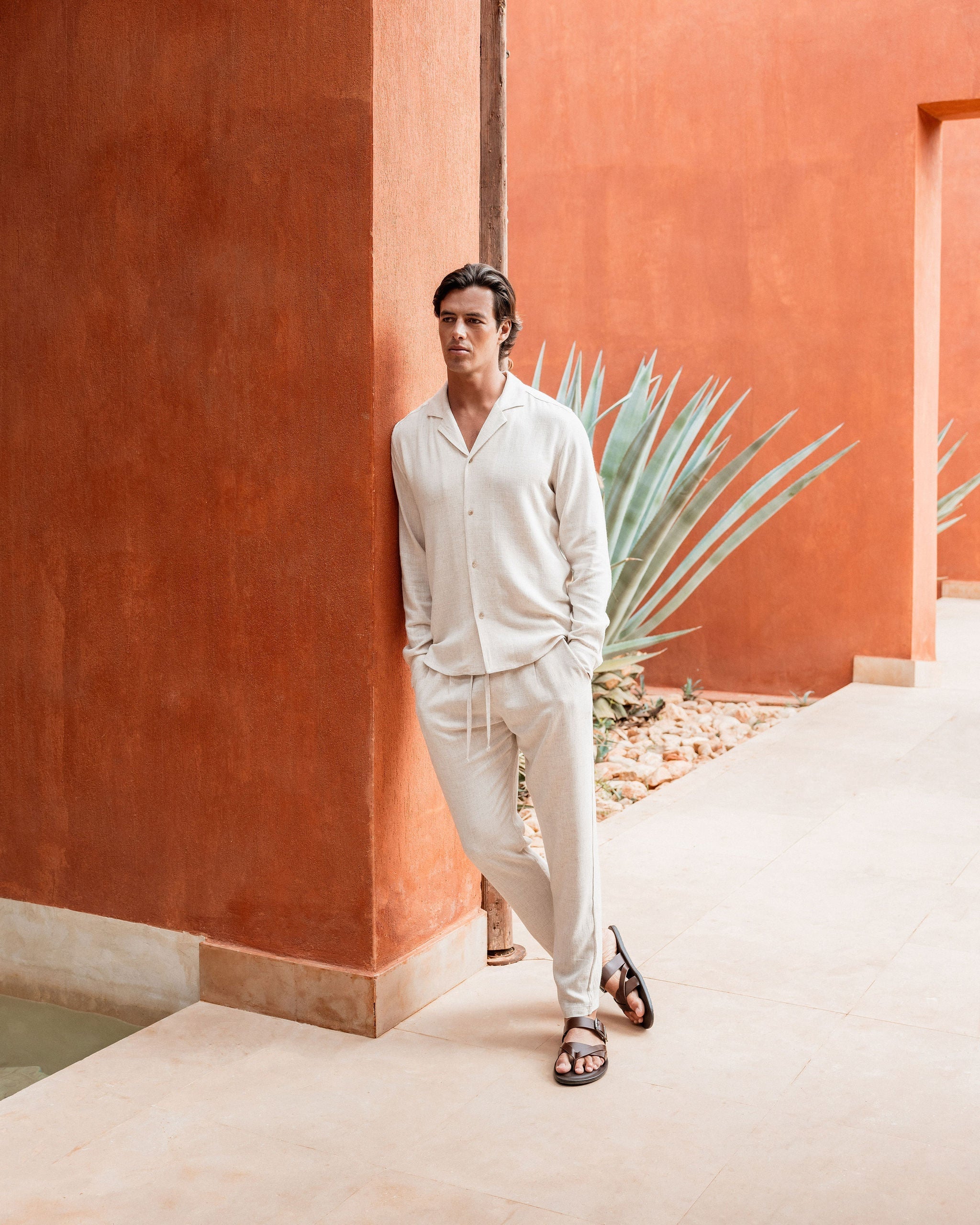 Oat Linen Shirt