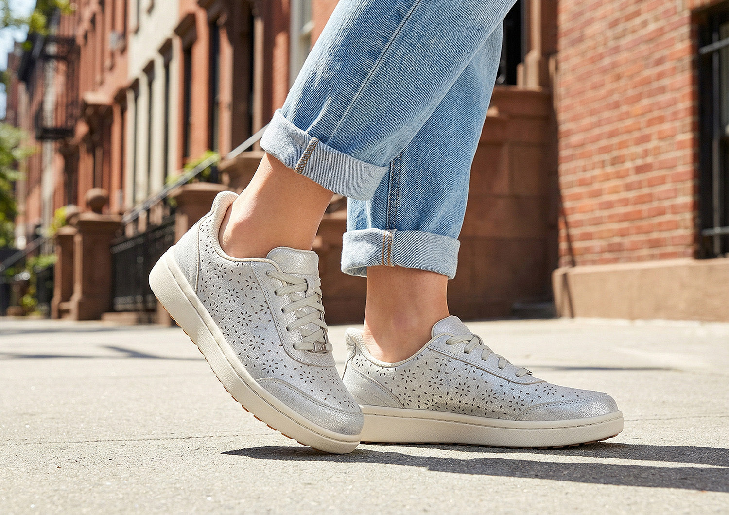 Women's Hands-Free Comfort Sneakers with Arch Support - Elise