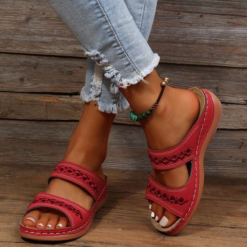 Women's Cushioned Comfort Sandals - Monta