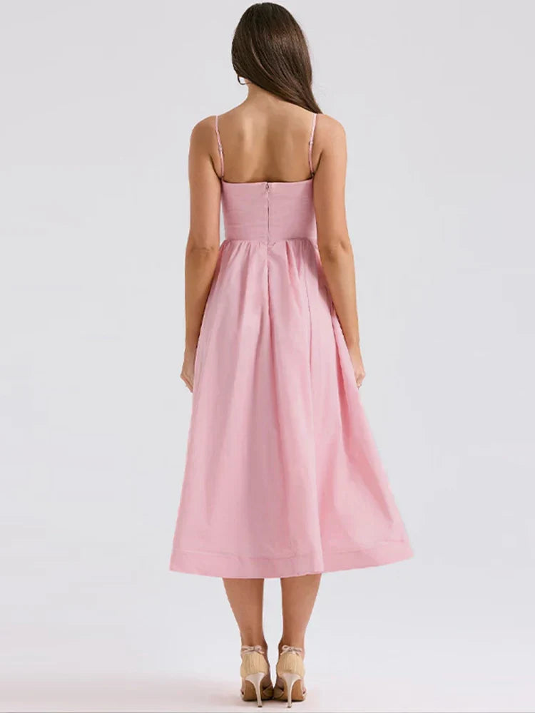 Women’s Cocktail Strappy Dress - Klyne Studios