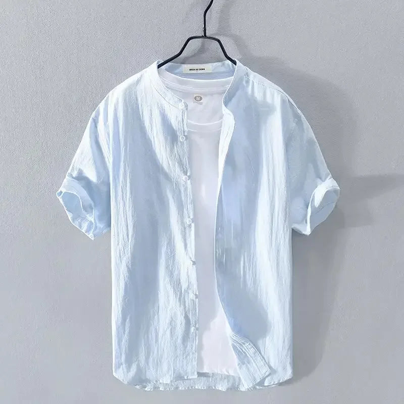 Leonardo - Cotton Linen Summer Shirt