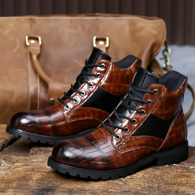 Grayson Leather Boots