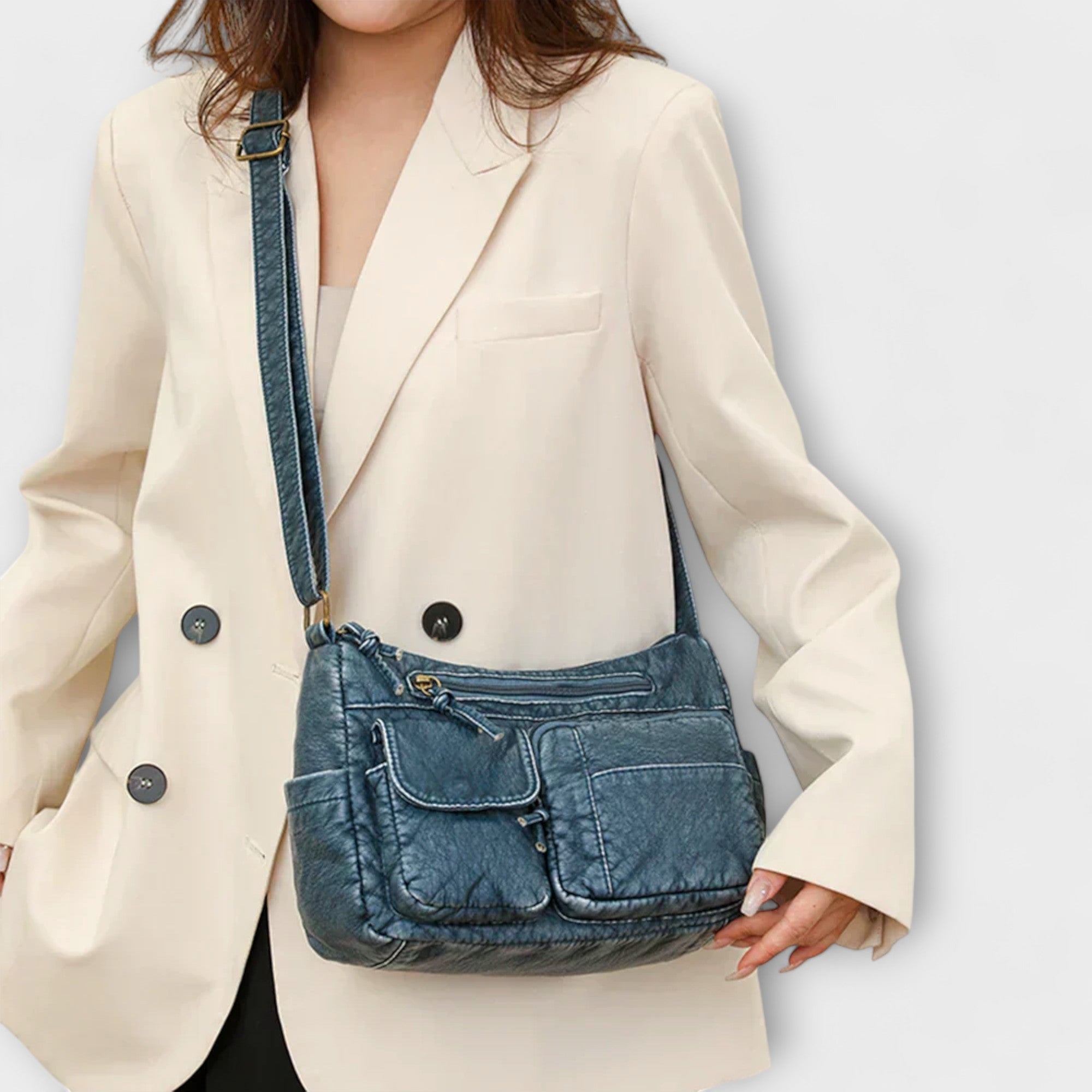 Classic Leather Backpack – Old-Skool Everyday Style | Fenix