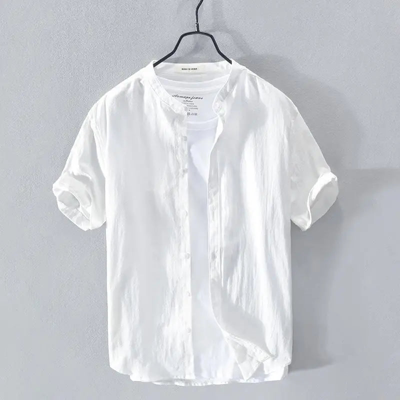 Leonardo - Cotton Linen Summer Shirt