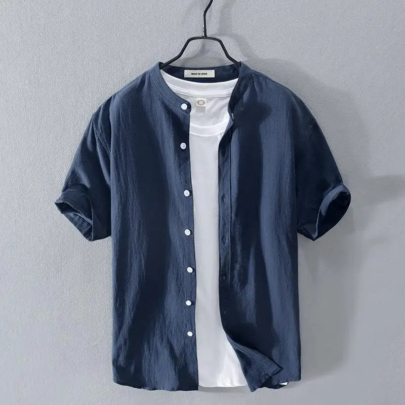 Leonardo - Cotton Linen Summer Shirt