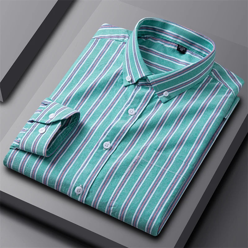 Klyne - Men's Chic Oxford Shirt