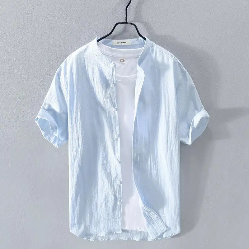Leonardo - Cotton Linen Summer Shirt
