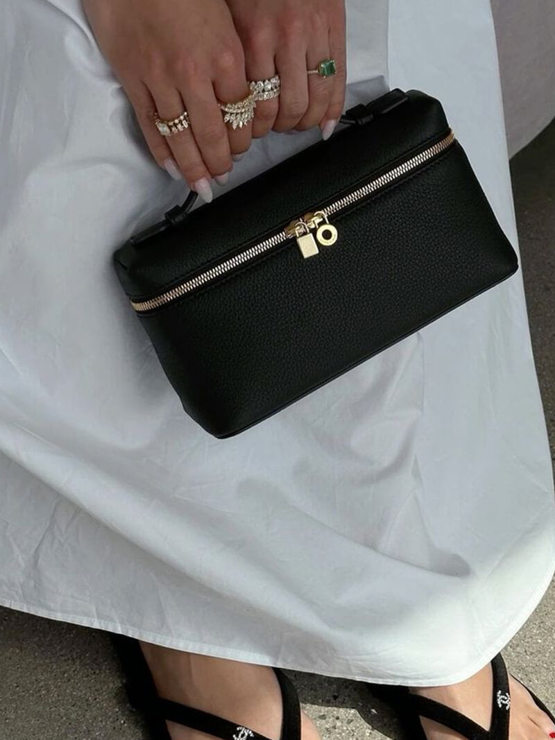 Women's Leather Top Handle Crossbody Bag with Adjustable Strap | Charlotte