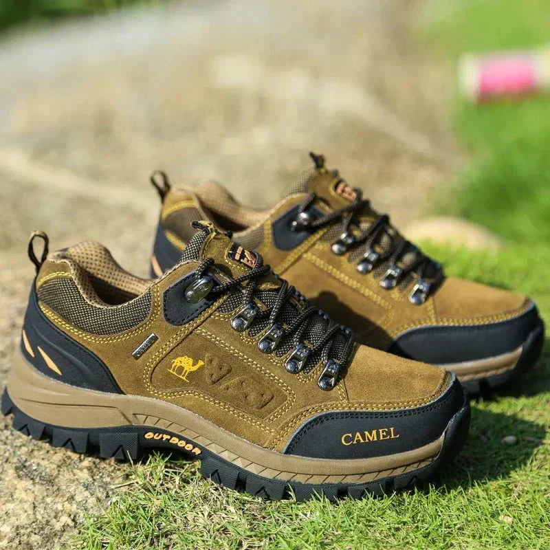 Women's Mid-Cut Waterproof Hiking Boots - Camel