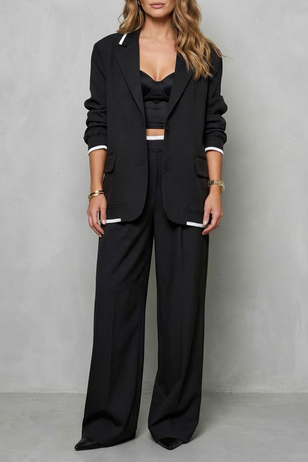 Dark Gray colorway, full-length view