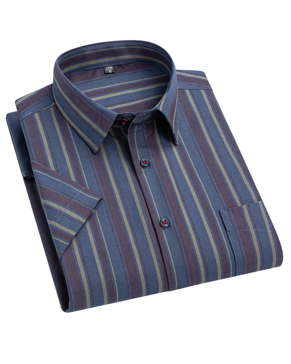 Klyne - Short-Sleeved Cotton Shirt